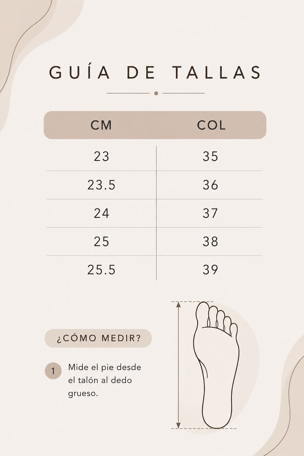 BAILARINA OBED BEIGE